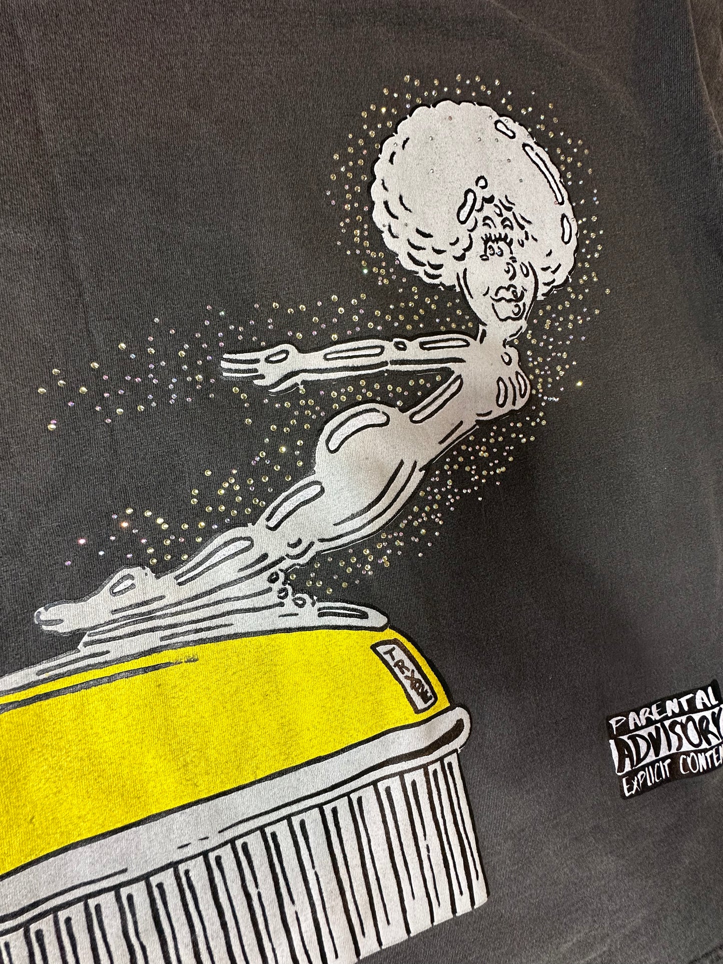 PLP Album Tee (yellow whip)