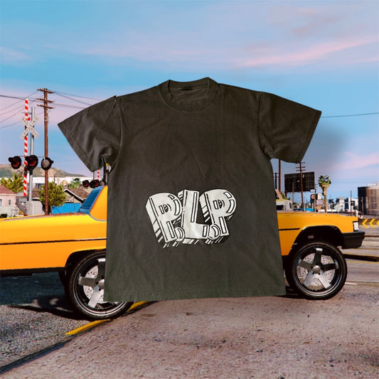 PLP Album Tee (yellow whip)