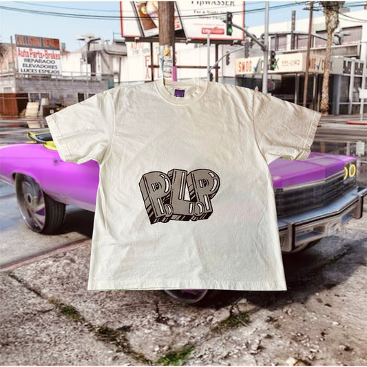 PLP Album Tee (pink whip)